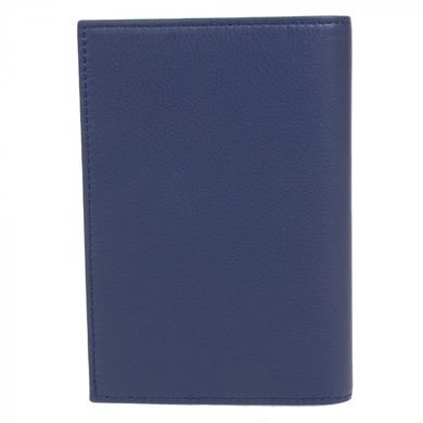 Обкладинка для паспорта Neri Karra з натуральної шкіри 0110.3-01.09 синій