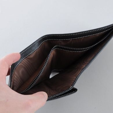 Кошелек мужской Neri Karra из натуральной кожи 0394b.03.63 тёмно коричневый