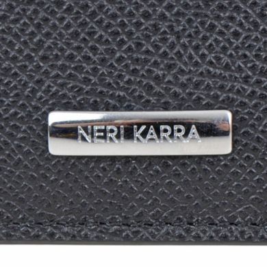 Кредитница Neri Karra из натуральной кожи 0138.142.01 чёрная