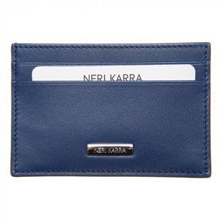 Кредитница Neri Karra из натуральной кожи 0134.3-01.92 синяя