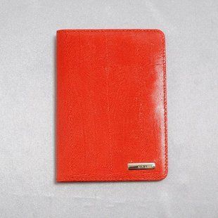 Обкладинка для паспорта Neri Karra з натуральної шкіри 0040.red-6