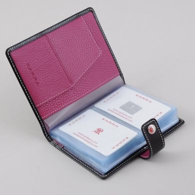 Классическая визитница Karra из натуральной кожи k10042w.532.01/74