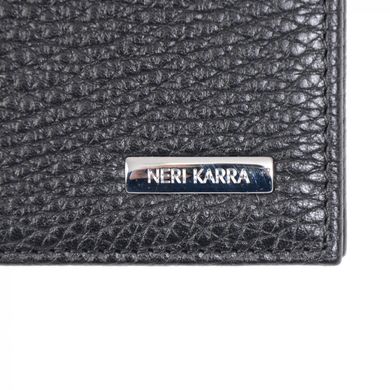 Гаманець чоловічий Neri Karra з натуральної шкіри 0388.55.01 чорний