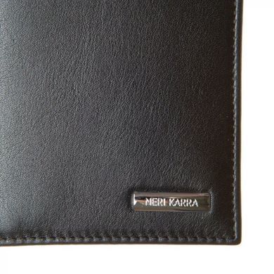 Кошелёк мужской Neri Karra из натуральной кожи 0316n.3-01.01/44 чёрный