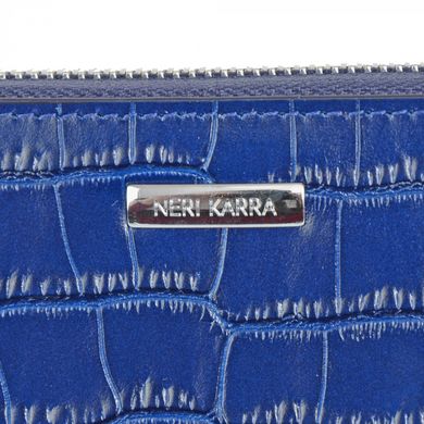 Гаманець жіночий з натуральної шкіри Neri Karra eu0535.112.92 синій
