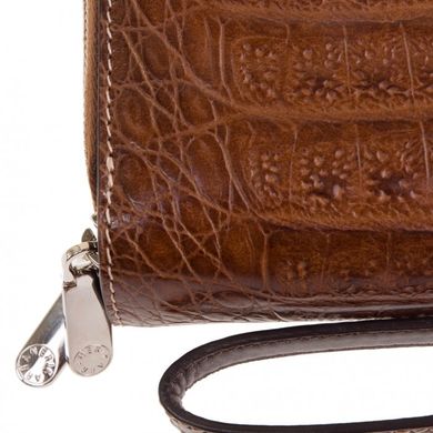 Барсетка-гаманець Neri Karra з натуральної шкіри 0948.1-11.08 коричневий