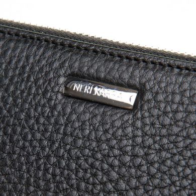 Барсетка-гаманець Neri Karra з натуральної шкіри 0952.55.01 чорний