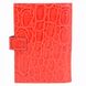 Обложка комбинированная для паспорта и прав из натуральной кожи Neri Karra 0031.1-20.25 красный:3