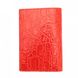 Обложка для паспорта Karra из натуральной кожи k0040.1-20.25 красная:4