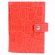 Обложка комбинированная для паспорта и прав из натуральной кожи Neri Karra 0031.1-20.25 красный:1