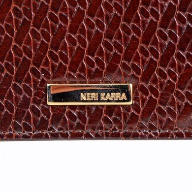 Гаманець жіночий Neri Karra з натуральної шкіри 0504.125.03 коричневий