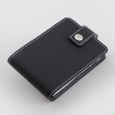 Класична візитниця Karra з натуральної шкіри k10043w.803.01/12 чорна/біла