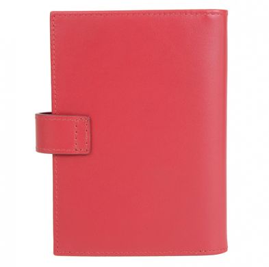 Обложка комбинированная для паспорта и прав из натуральной кожи Neri Karra 0031.3-01.82 красный
