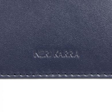 Кредитница з натуральної шкіри Neri Karra 4303.3-01.107 синій