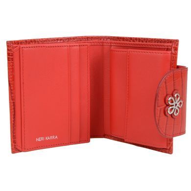Женский кошелёк Neri Karra из натуральной кожи 0503f.1-35.50 бордовый