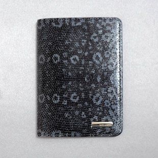 Обкладинка для паспорта Neri Karra з натуральної шкіри 0040.grey-2