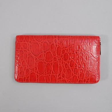Барсетка-гаманець з натуральної шкіри Neri Karra 0955.1-20.25 червоний