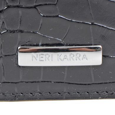 Обложка для паспорта Neri Karra из натуральной кожи 0140.1-35.01 чёрная