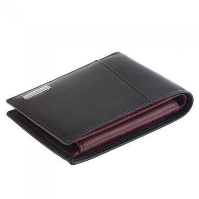 Кошелек мужской из натуральной кожи Neri Karra 0278.3-01.01/72 черный
