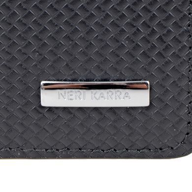 Обложка для паспорта Neri Karra из натуральной кожи 0140.07.01/25.01 чёрная