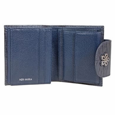 Женский кошелёк Neri Karra из натуральной кожи 0503f.1-35.07 синий
