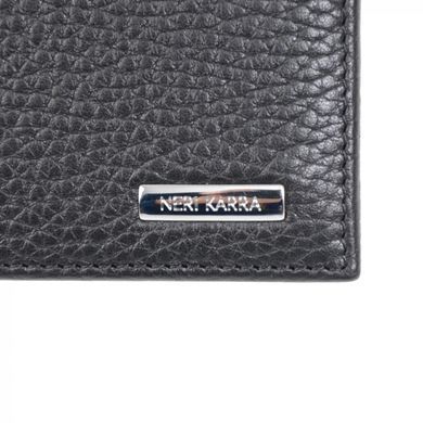 Кошелек мужской из натуральной кожи Neri Karra 0376.55.01 черный