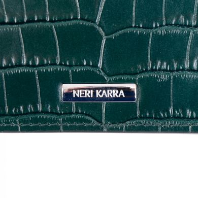Гаманець жіночий Neri Karra з натуральної шкіри 0504.112.06 темно зелений