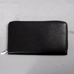 Барсетка-гаманець з натуральної шкіри Neri Karra 0955.3-01.01/05 чорний