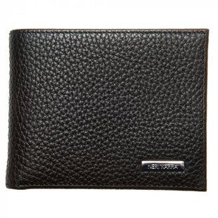 Кошелек мужской Neri Karra из натуральной кожи 0362.55.01 черный
