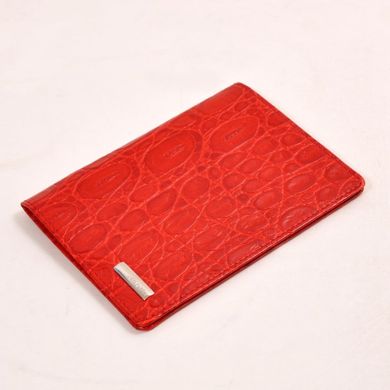 Обложка для паспорта Neri Karra из натуральной кожи 0040.1-20.05 красный