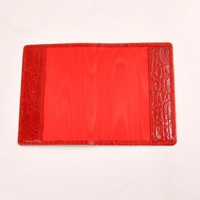 Обкладинка для паспорта Neri Karra з натуральної шкіри 0040.1-20.05 червоний