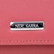 Гаманець жіночий Neri Karra з натуральної шкіри eu0557.3-01.146 рожевий:2